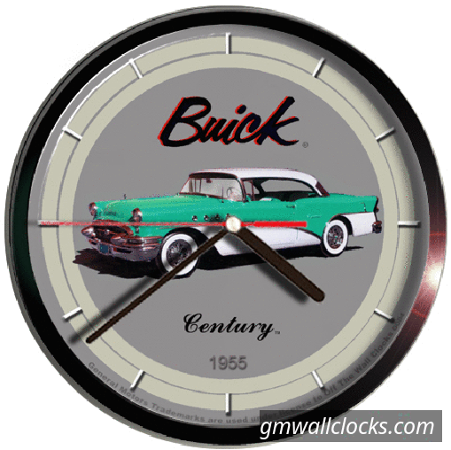 1955 Buick Green/White