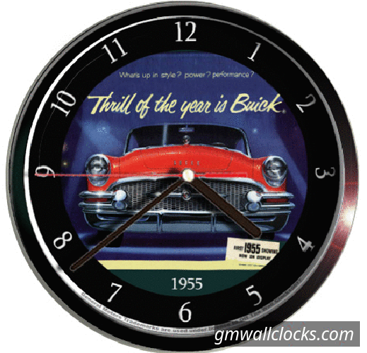 1955 Buick Red Grill