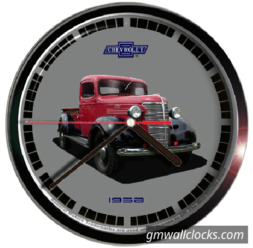 1938 Chevrolet Red Pickup Truck
