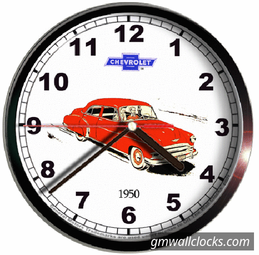 1950 Chevrolet 4-Door Sedan Red