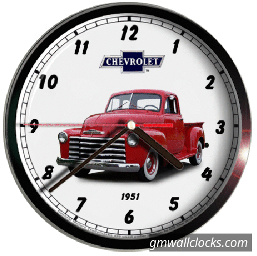 1951 Chevrolet Stepside Pickup Red