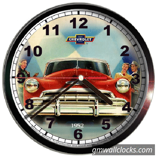 1952 Chevrolet Front View Red