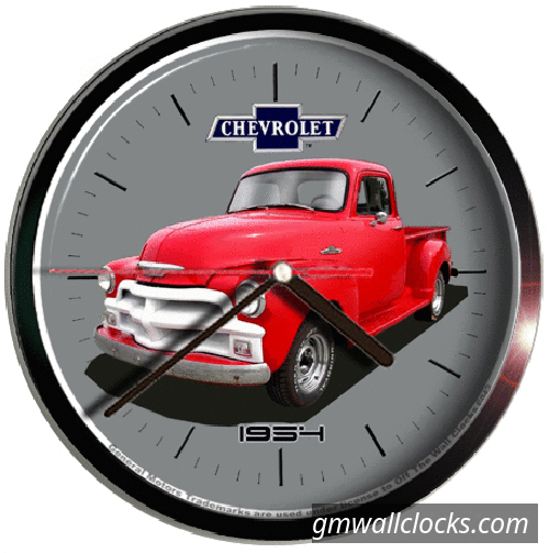 1954 Chevrolet Stepside Pickup Red