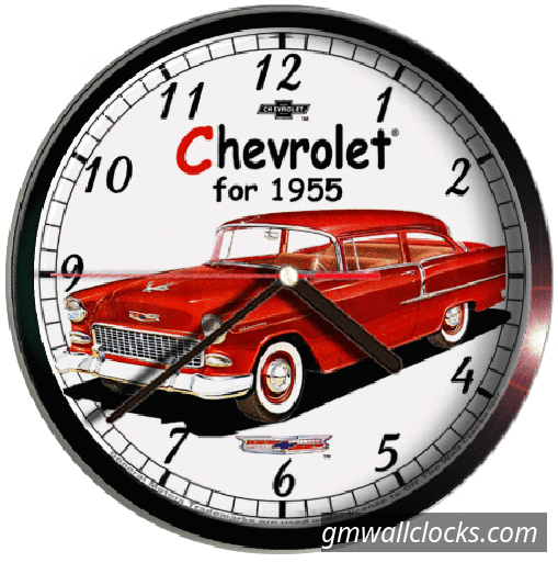 1955 Chevrolet Bel Air 2-Door Red
