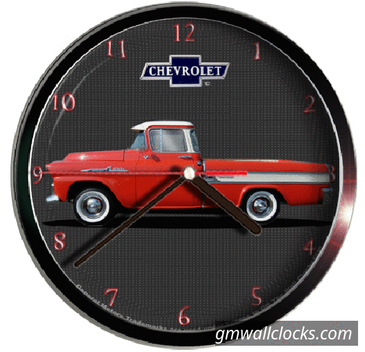 1958 Chevrolet Cameo Pickup Red