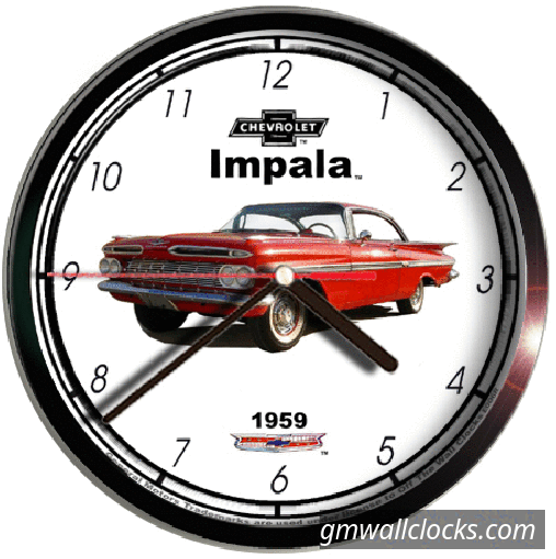 1959 Chevrolet Impala 2-Door Red