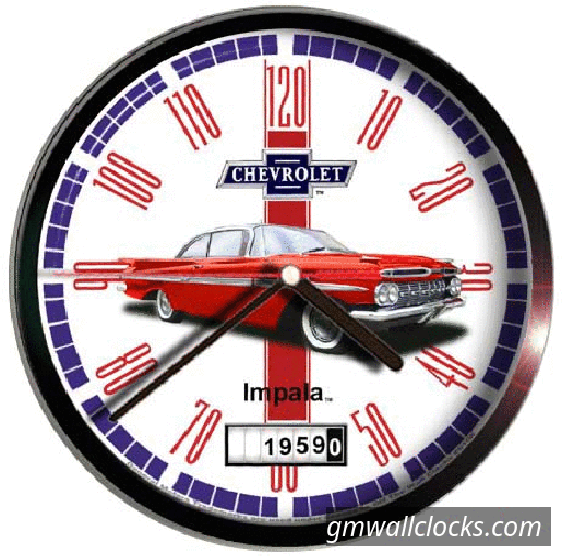 1959 Chevrolet Impala 2-Door Red