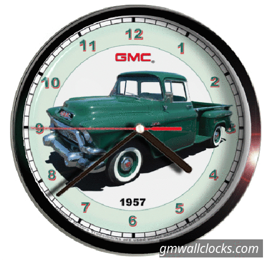1957 GMC Green Stepside